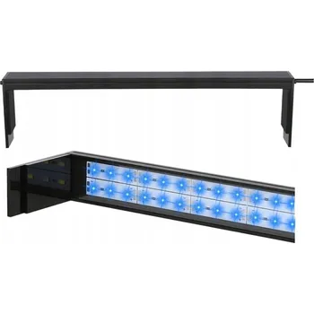 Lampička LED lišta do akvária na míru 101-160cm noční osvětlení LED lampa
