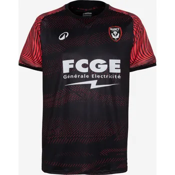 KIPSTA Dres AS Nancy Lorraine na venkovní zápasy pro dospělé M BEZBARVÁ|ČERNÁ|ČERVENÁ