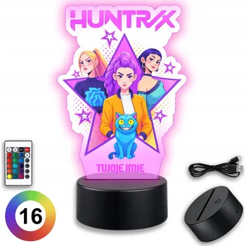 Lampička Noční lampa Koala Wood, vícebarevná