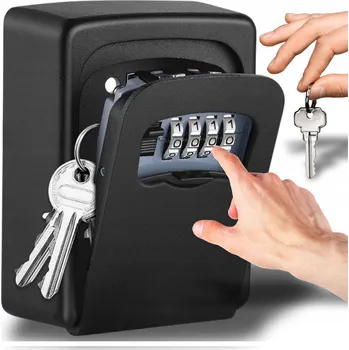 Trezor Nástěnný trezor Avante na klíče s mechanickým kombinačním zámkem, černý