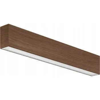 Nástěnné svítidlo LED nástěnné svítidlo Wood hnědé, integrovaný LED zdroj 24 W