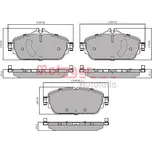 METZGER Sada brzdových destiček GREENPARTS MTG 1170853