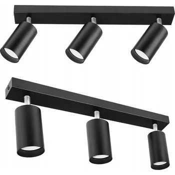 Reflektor sufitowy obdélníkový Masterled černý