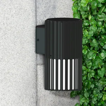 Nástěnné svítidlo Sanico zahradní nástěnné svítidlo fasádní KUUSAMO E27 IP54 grafitová 329332