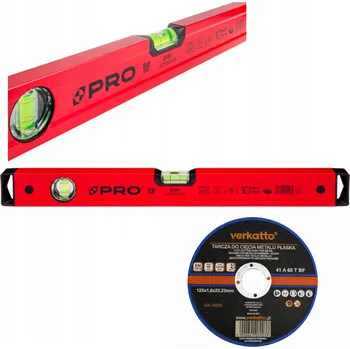 Vodováha Pro Vodováha červená PRO600 Endurance 50 cm