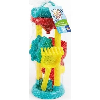 Hra na zahradu Hračky na písek - vodní mlýn, 5 ks