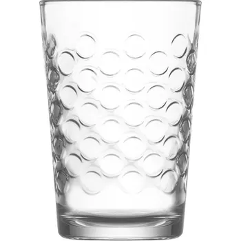 Sklenice Pohár Sedef, sklenený, na vodu, 205 ml, 68x99 mm, bal. 6 ks