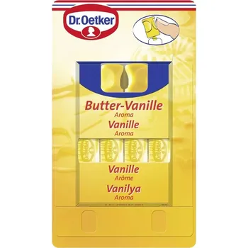 Koření Dr. Oetker Aroma Máslo - Vanilka 4ks, 4x2ml