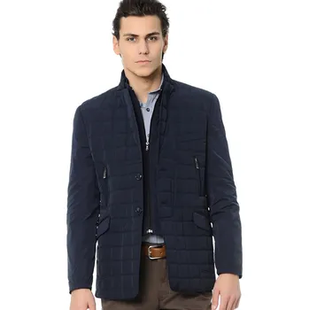 Prošívaná bunda Dewberry, tmavě modrá dewberry modrá | hnědá 3516779