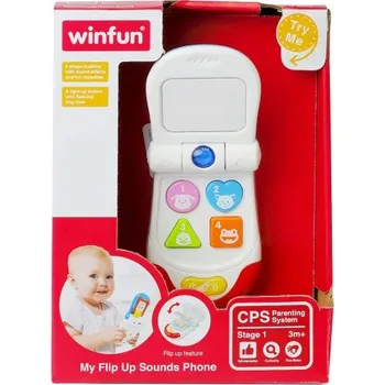 Hračka pro nejmenší Telefon pro děti Smily Play, vícebarevný, vzdělávací Hračka 42709