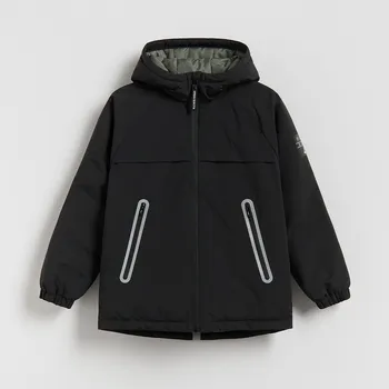 Chlapecká bunda Reserved - Zateplená bunda - černý - 771HF-99X - 771HF-99X-146