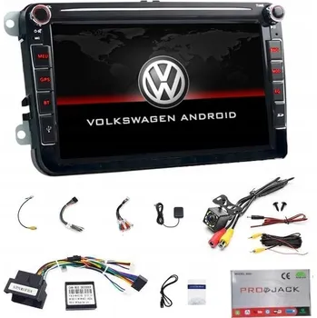 Autorádio Autorádio Projack VW Škoda Seat Android 2 GB 64 GB Q8 520 2-DIN