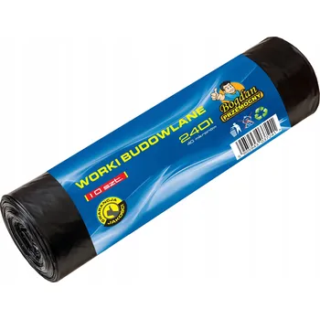 Pytle na odpadky Stavební pytle 240l 10 Ks. Bogdan Przemocny – EXTRA SILNÉ!