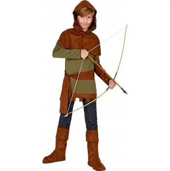 Karnevalový kostým KOSTÝM DĚTSKÝ ROBIN HOOD KARNEVALOVÝ 128