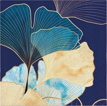 Papírový ubrousek Ubrousky PAW Květiny Ginko 33x33 cm / 20 ks