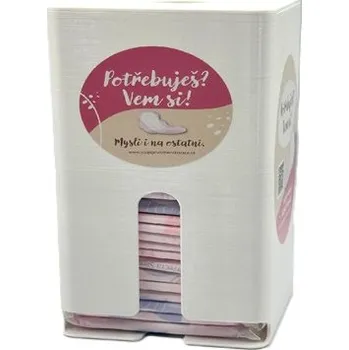 Zásobník na papírové ručníky Zásobník na hygienické vložky - plast
