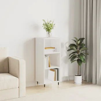 Organizace kuchyně zahrada-XL Příborník bílý vysoký lesk 34,5 x 32,5 x 90 cm kompozitní dřevo 828710