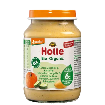 Holle Příkrm dýně, cuketa a brambory 190g BIO