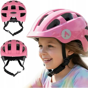 Cyklistická přilba Dětská cyklistická helma ATTABO K200 růžová XXS, In-mold technologie