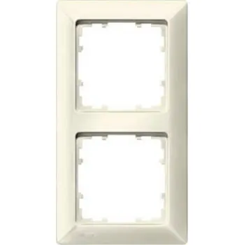 Elektroinstalační materiál Siemens spínací program 2násobný rámeček Delta bílá 5TG25820 1 ks