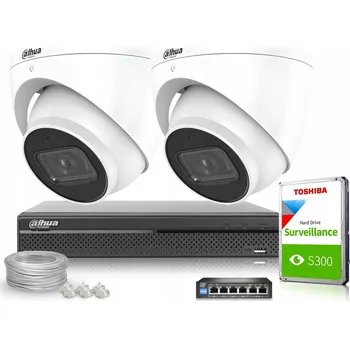 Bezpečnostní kamera Venkovní IP kamera DAHUA 5MPx WIZSENSE IPC-HDW3541EM-S-0280 s analýzou obrazu