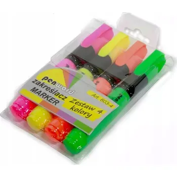 Vrták Zvýrazňovač Penword bílý 1 ks