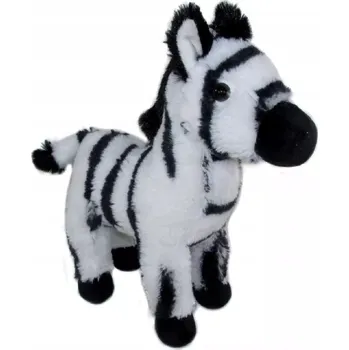 plyšák Plyšová Hračka Sun-Day Barevná ZOO zebra 25 cm