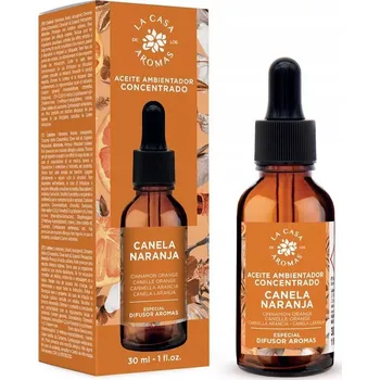 Vonný olej LA CASA DE LOS AROMAS Vonný olej SKOŘICE-POMERANČ, 30 ml