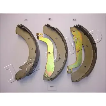 Brzdová čelist JAPKO Sada brzdových čelistí JPK 55195