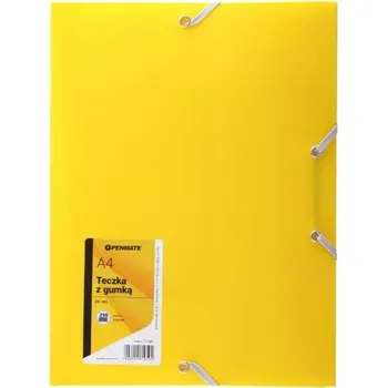 Desky s gumou A4 PP-101 žluté PENMATE