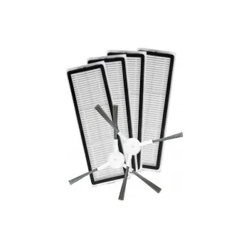 Sada příslušenství pro robotický vysavač HEPA filtry a kartáčky pro vysavač XIAOMI Robot Vacuum S40C (BHR9664EU) sada 2+4ks