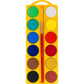 Vodová barva Akvarelové barvy Astra 12 ks