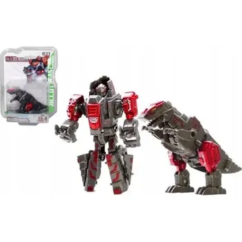 Figurka FIGURKA ROBOT ČERVENÝ DINOSAURUS HRAČKA