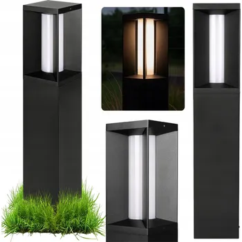 Venkovní osvětlení LED zahradní lampa 9W Prios 60cm černá