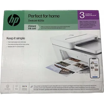Tiskárna Inkoustová multifunkční tiskárna (barevná) HP DeskJet 4220e All-in-One