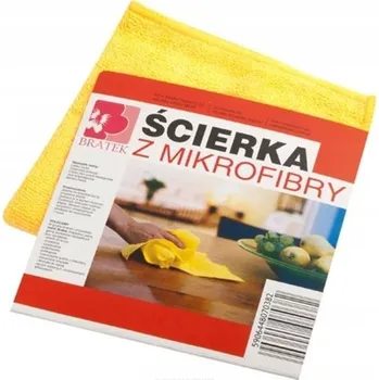 Utěrka Utěrka z mikrovlákna (mikrofáze) Bratek v balení 1 ks žlutá