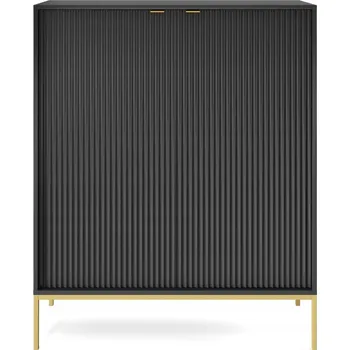 Šatní skříň Skříň DMK Milano 104 x 125 x 39 cm černá