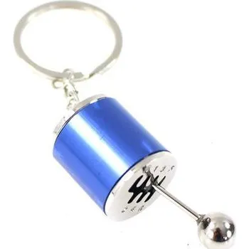 TurboWorks Přívěsek na klíče - kulisa řazení, modrý