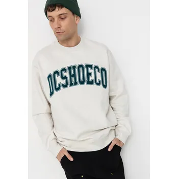 Pánská mikina DC Varsity Crew (snow heather) XL, béžová