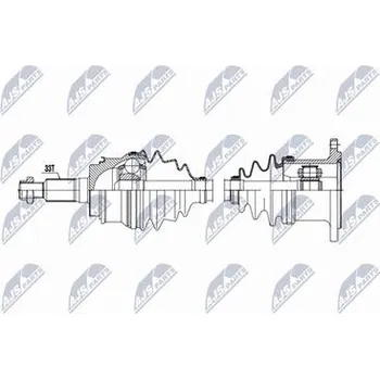 Hnací hřídel - poloosa NTY NPW-CH-163