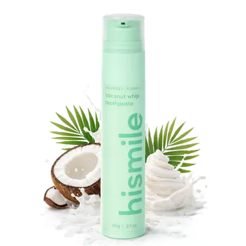 zubní pasta Zubní pasta s příchutí Kokosová šlehačka a fluoridem - HiSmile - 60g