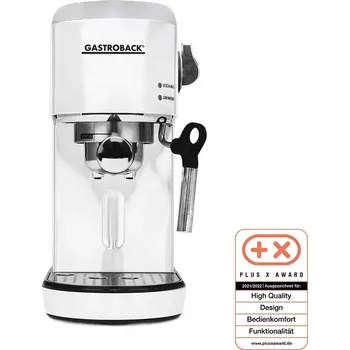 Kávovar Gastroback 42717 Design Espresso Piccolo pákový kávovar (Design Espresso Piccolo White)