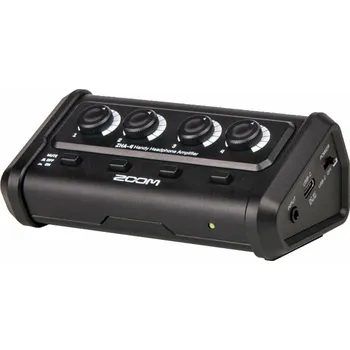 Sluchátkový předzesilovač Zoom ZHA-4 Sluchátkový zesilovač (Jako nové)