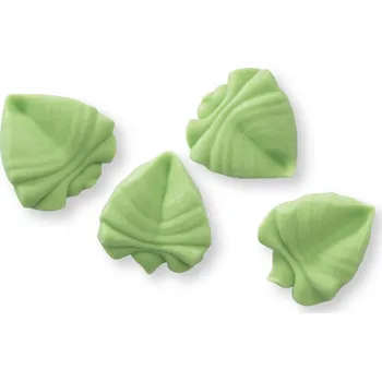 Jedlá dekorace na dort Cukrové listy zelené Günthart 10 ks | Jedlá dekorace na dorty