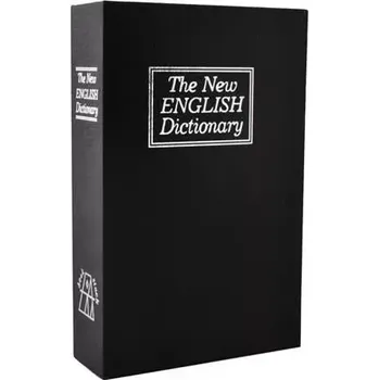 Trezor Bezpečný trezor ve tvaru knihy – schránka ukrytá v knize