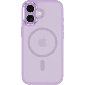 Pouzdro na mobilní telefon Kryt Benks Magnetic Mist Metal Frame (A067) pro iPhone 17 purple (tlačítko ovládání fotoaparátu)