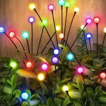 Dekorativní svítidlo Dekorativní solární zahradní RGB lampa - 2 KS v balení