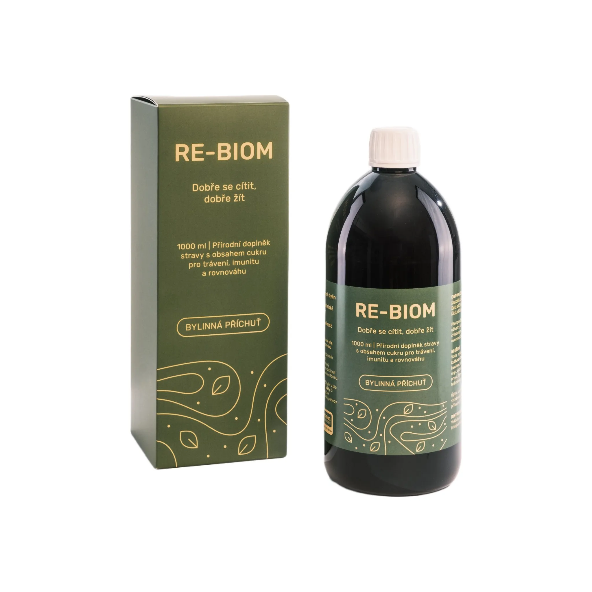 Fotografie 1 - Přírodní produkt RE-BIOM Postbiotika pro lidi 1000 ml
