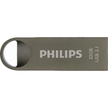 USB flash disk Philips USB 3.1 32GB Moon Space Grey FM32FD165B/00