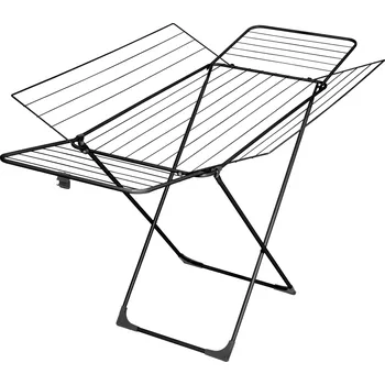 Sušák na prádlo Černý sušák na prádlo Black Edition H300 183 x 99 x 96 cm VELKEA DA-40977